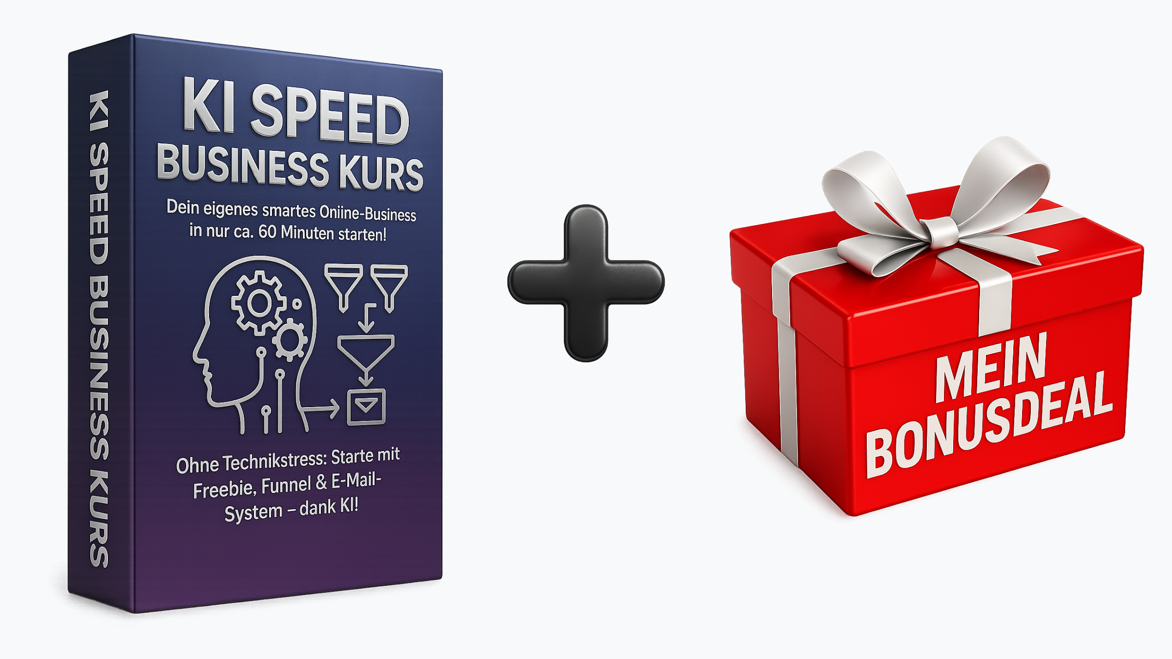 In 60 Minuten zum eigenen KI-Business – ohne Technikstress! Plus Bonus 2 E-Books „Faceless Marketing Starterguide“ mit PLR/MMR Rechten und „Faceless Marketing 1x1“ mit PLR/MMR Rechten!