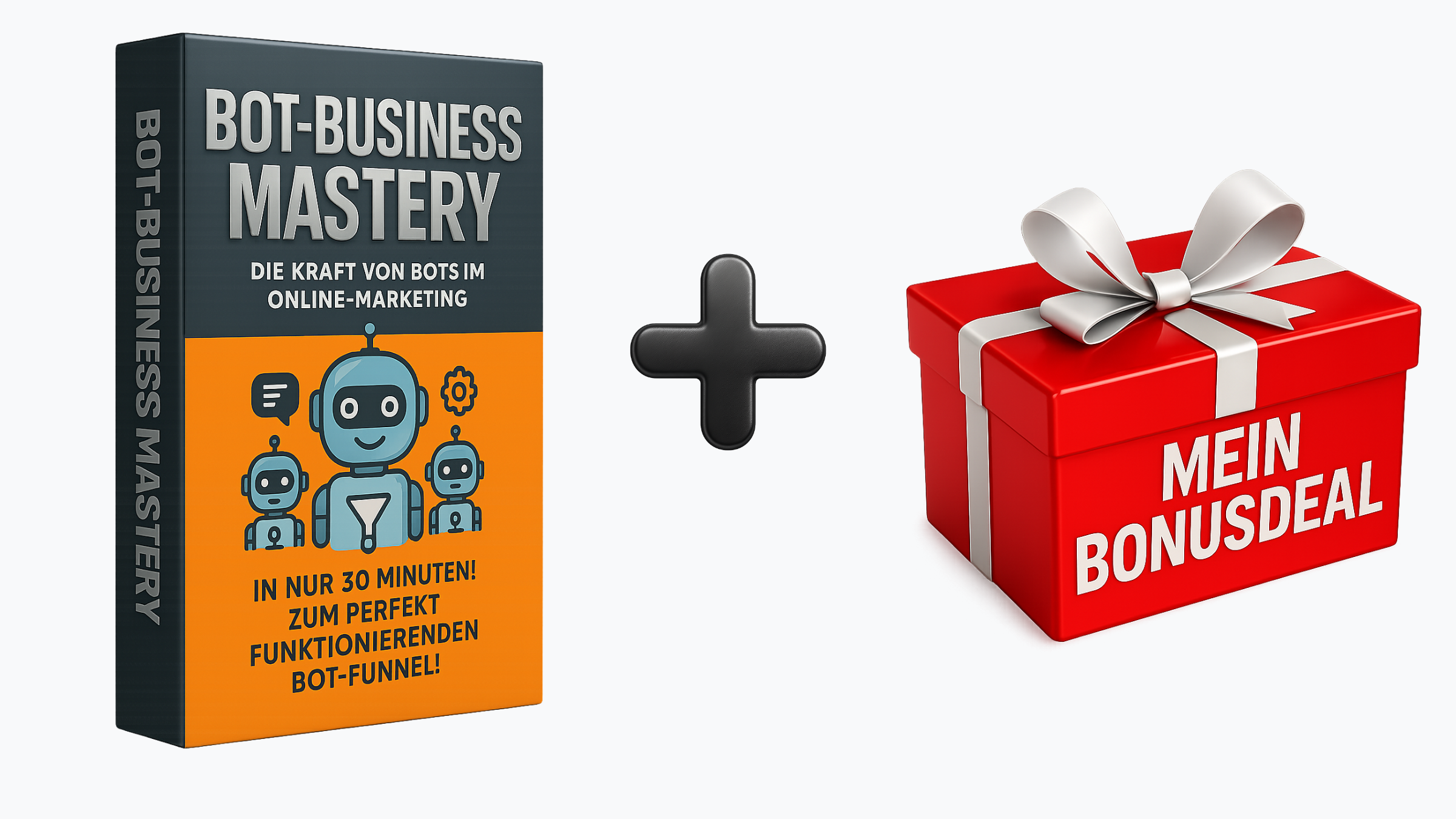 Bot-Business Mastery sichern – mit exklusivem Doppel-Bonus: HOOKS & Social Media Marketing E-Books (PLR/MMR)!